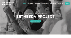 Desktop Screenshot of bethesdaproject.org